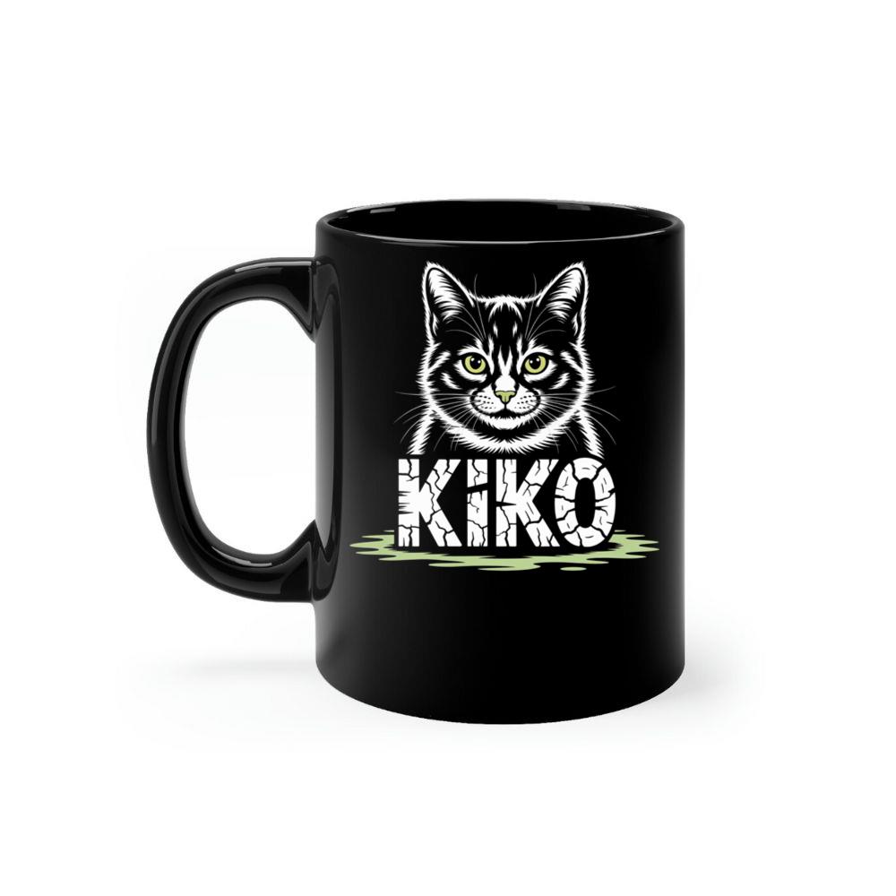 Kiko Gothic Cat Graphic Mug