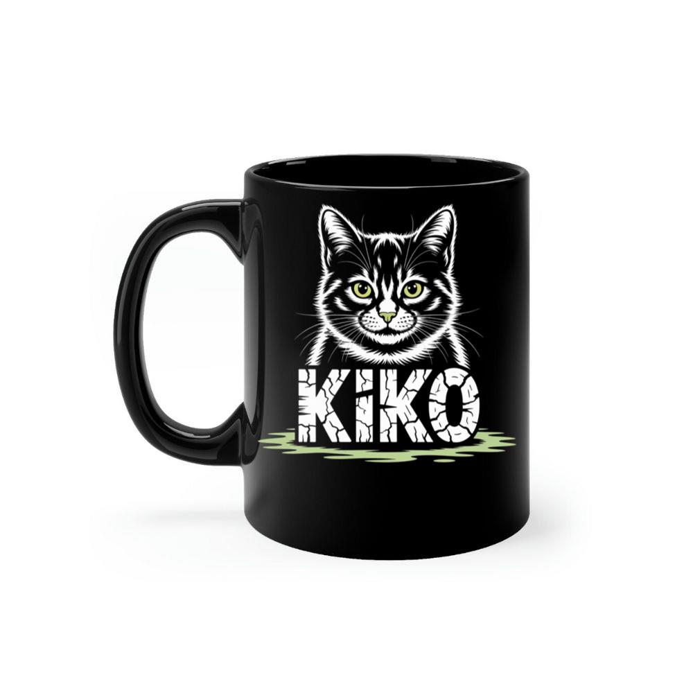 Kiko Gothic Cat Graphic Mug