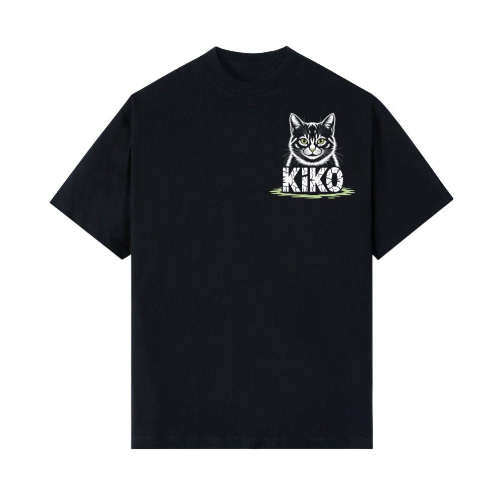 Kiko Gothic Cat Graphic T-Shirt