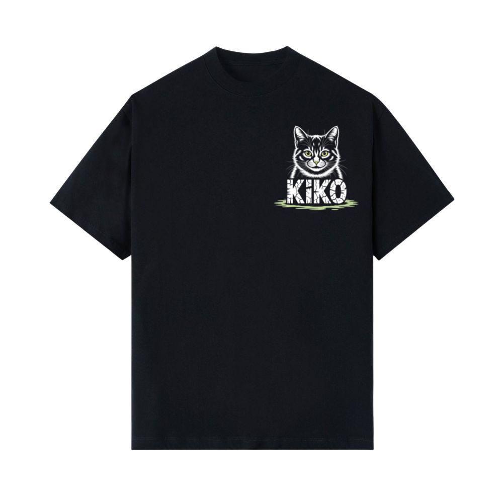 Kiko Gothic Cat Graphic T-Shirt