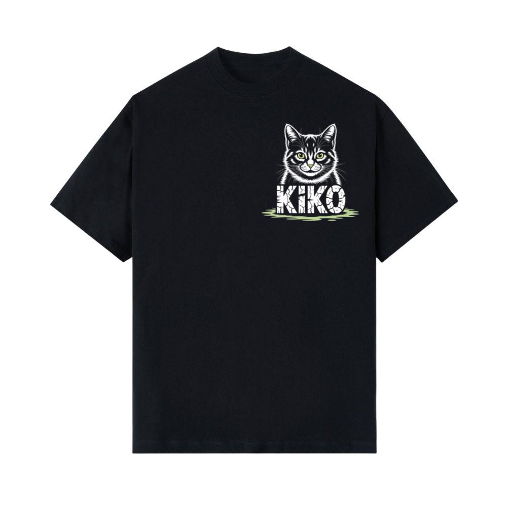 Kiko Gothic Cat Graphic T-Shirt