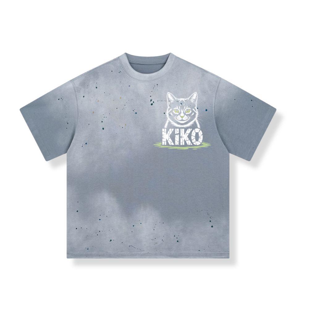 Kiko Gothic Cat Graphic T-Shirt