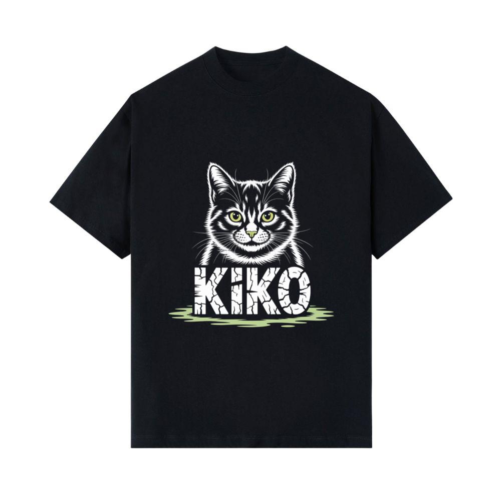 Kiko Gothic Cat Graphic T- Shirts