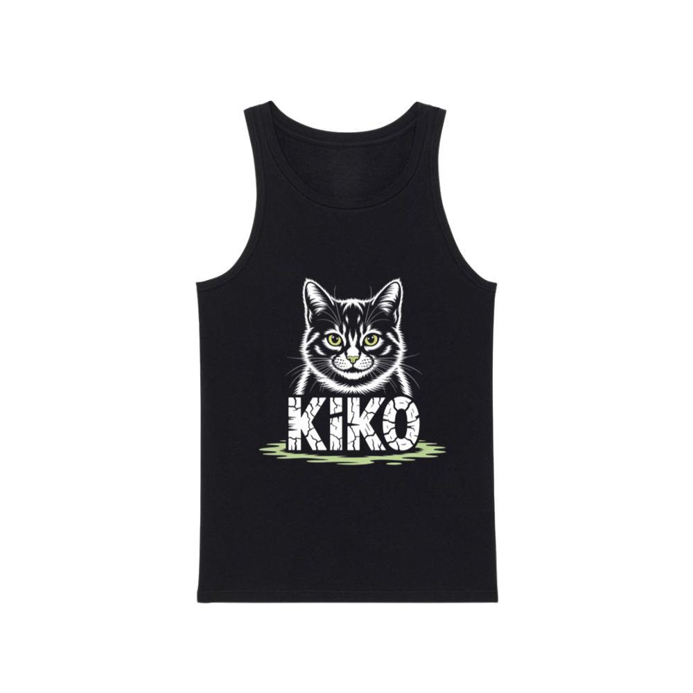 Kiko Gothic Cat Graphic Tank Top