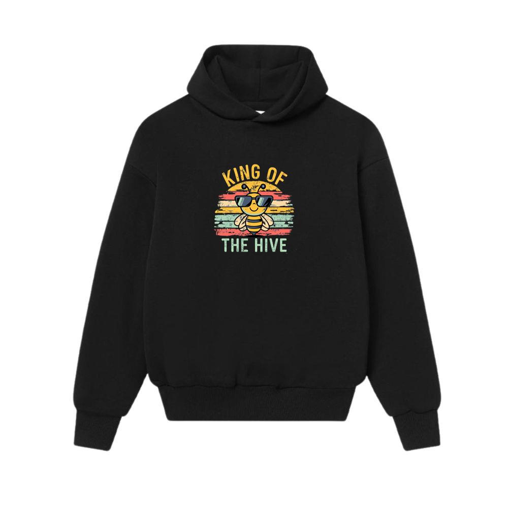 King Of The Hive Vintage Bee Hoodies