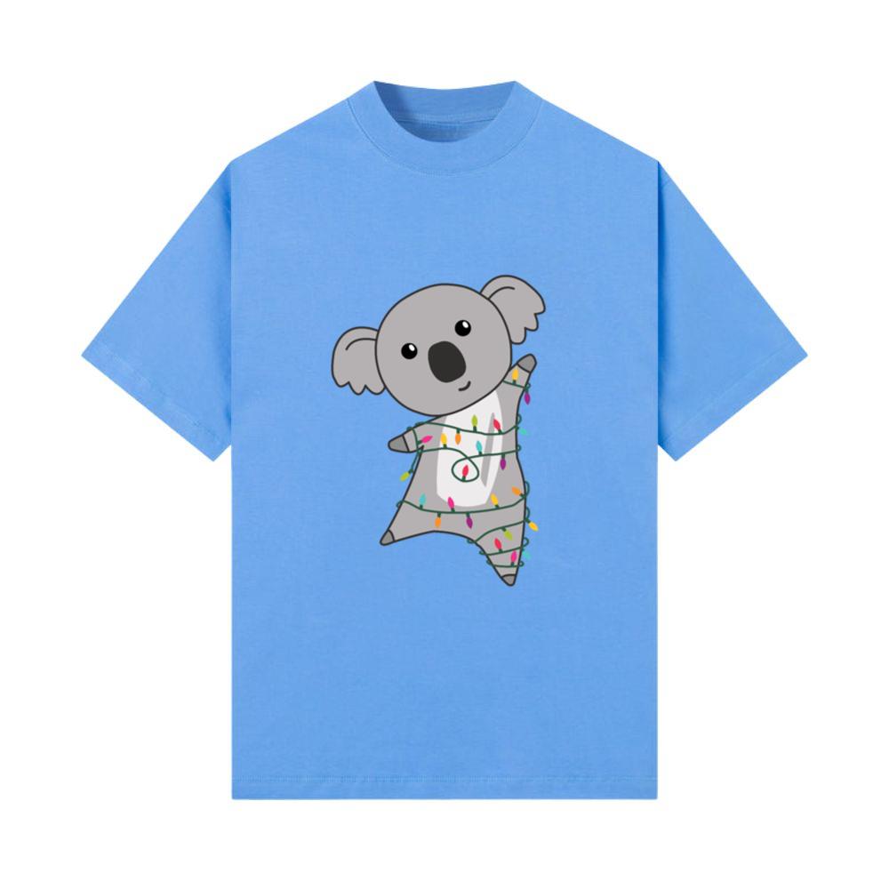 Koala Christmas Snow Winter Animals Koalas T-Shirt