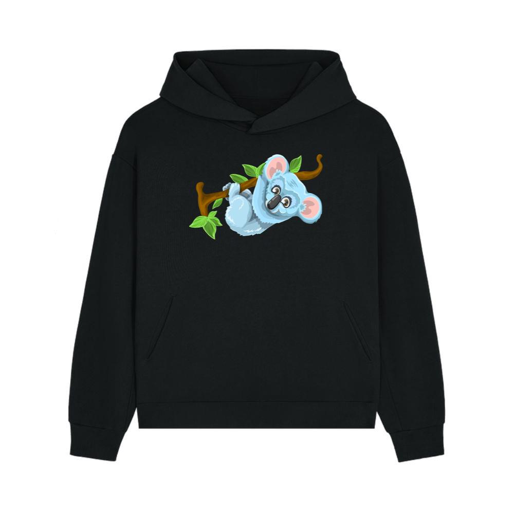 Koala Hanging on Tree Hoodie