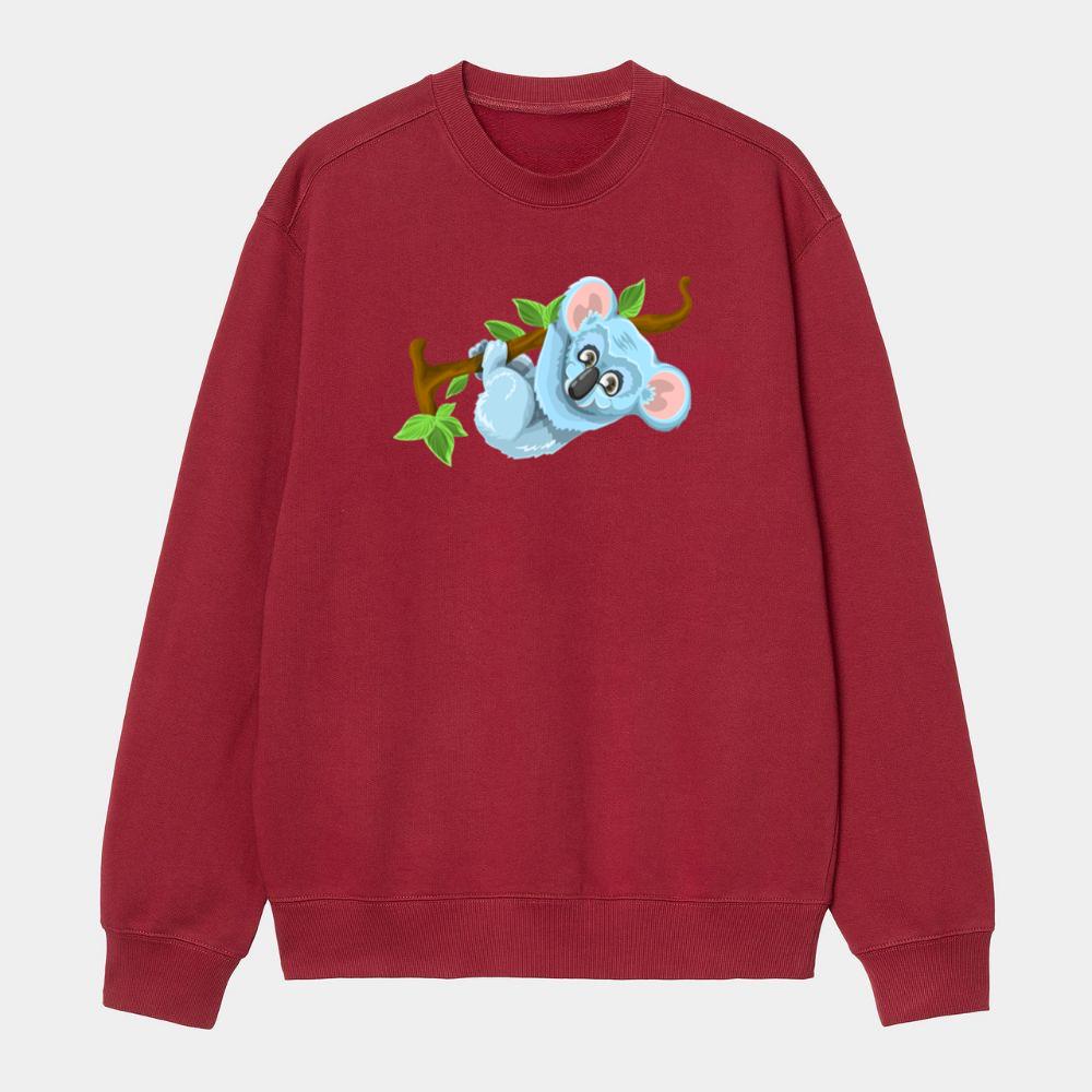 Koala Hanging on Tree Sweatshirt