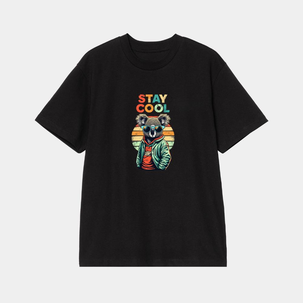 Koala Vintage Stay Cool Personification T-Shirt