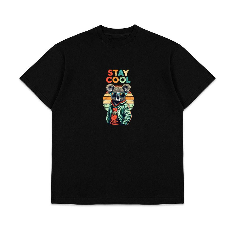 Koala Vintage Stay Cool Personification T-Shirts