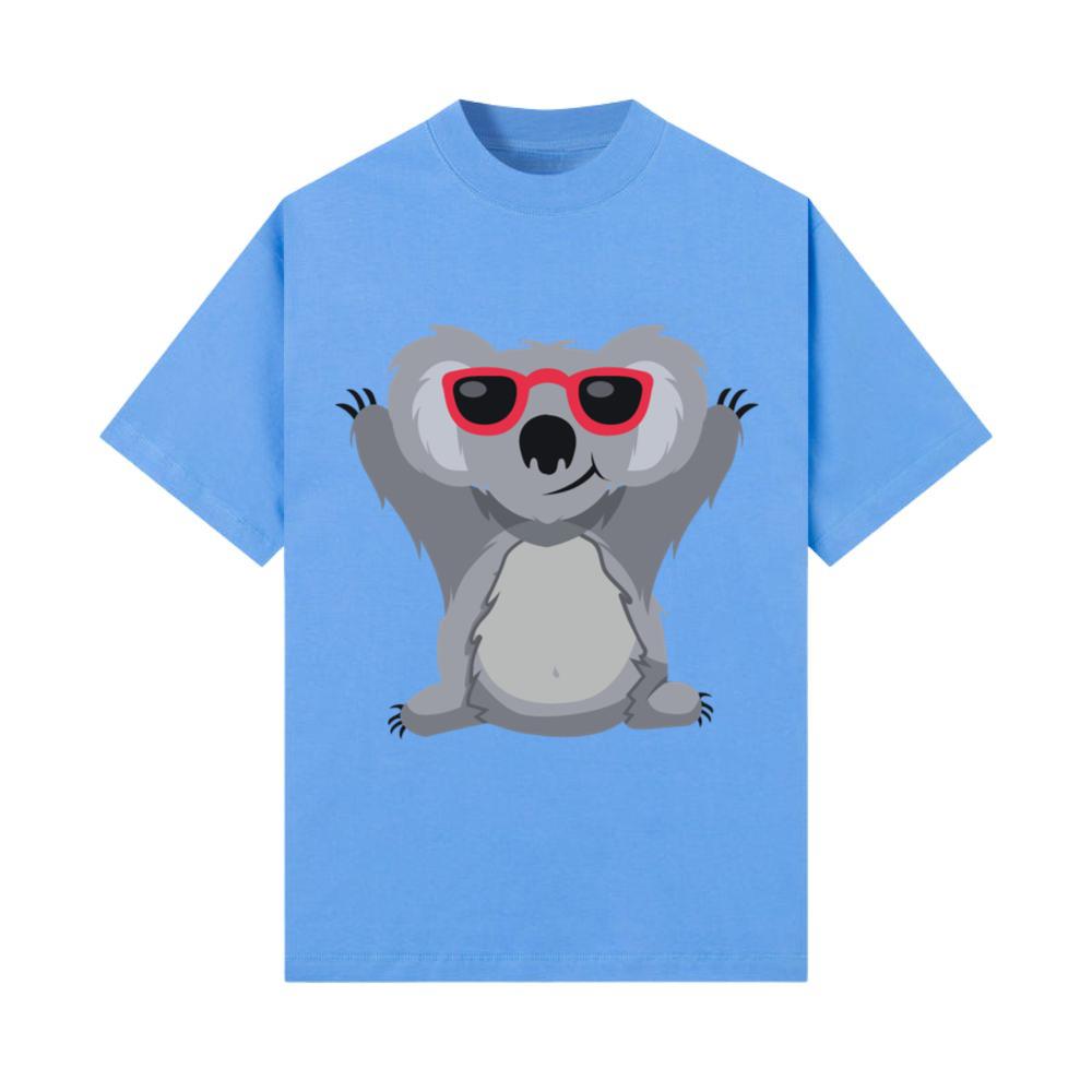 Koala With Glasses Funny Cute Animal Sunglasses T-Shirt