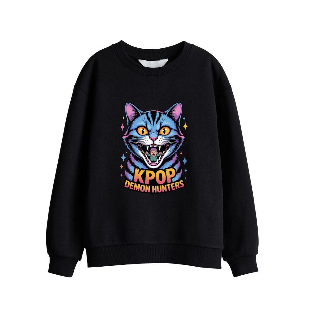 Kpop Demon Hunters Cat Anime Style Graphic Sweatsrhit