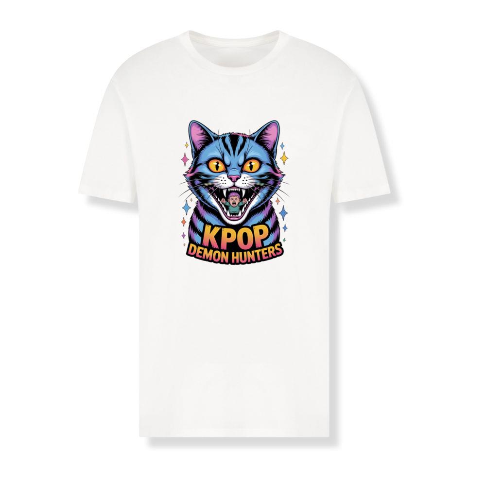 Kpop Demon Hunters Cat Anime Style Graphic T-Shirts