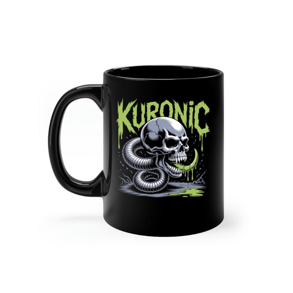 Kuronic Skull Snake Horror Graphic Mug
