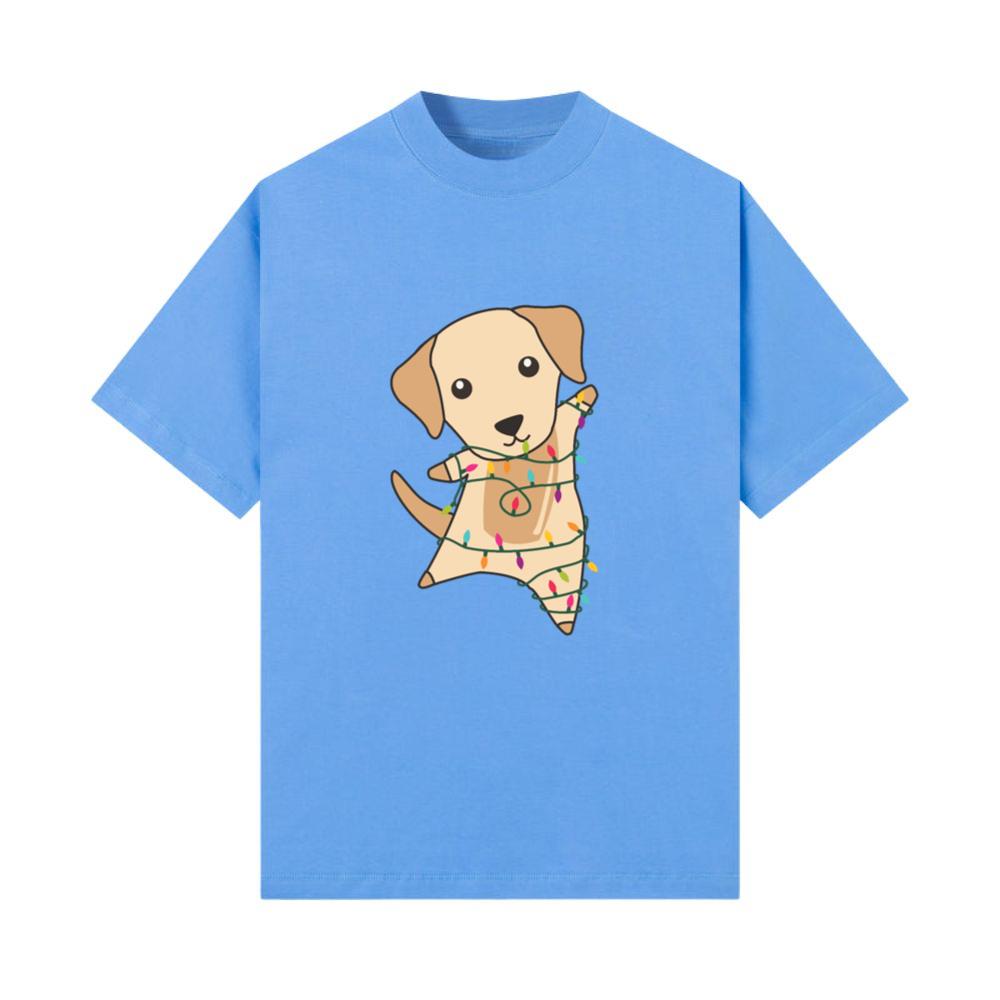 Labrador Christmas Snow Winter Animals Dogs_1 T-Shirt