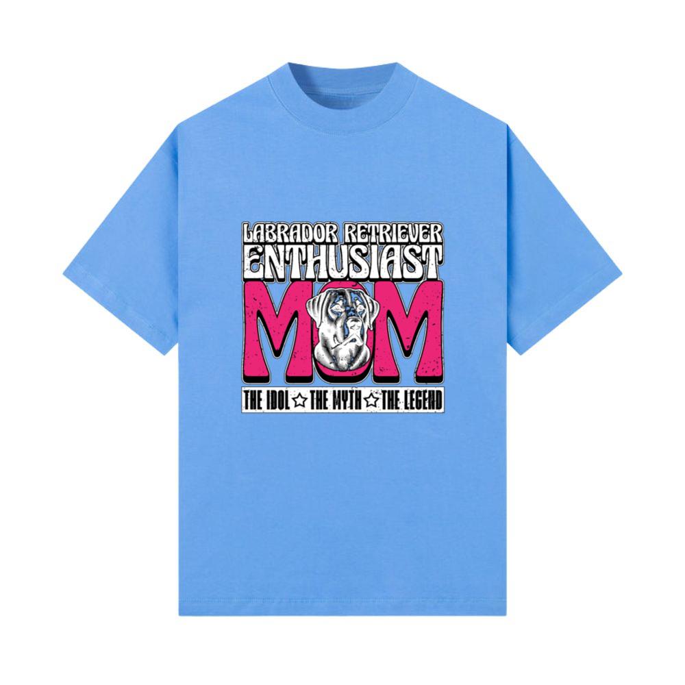 Labrador Retriever Enthusiast Mom The Animal Lover T-Shirt