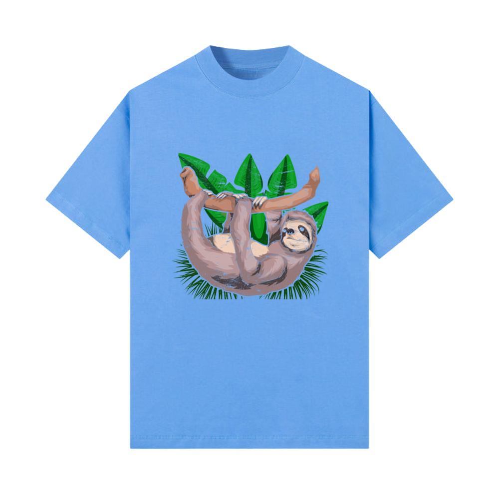 Lazy animal lover gift zoo animal sloth T-Shirt