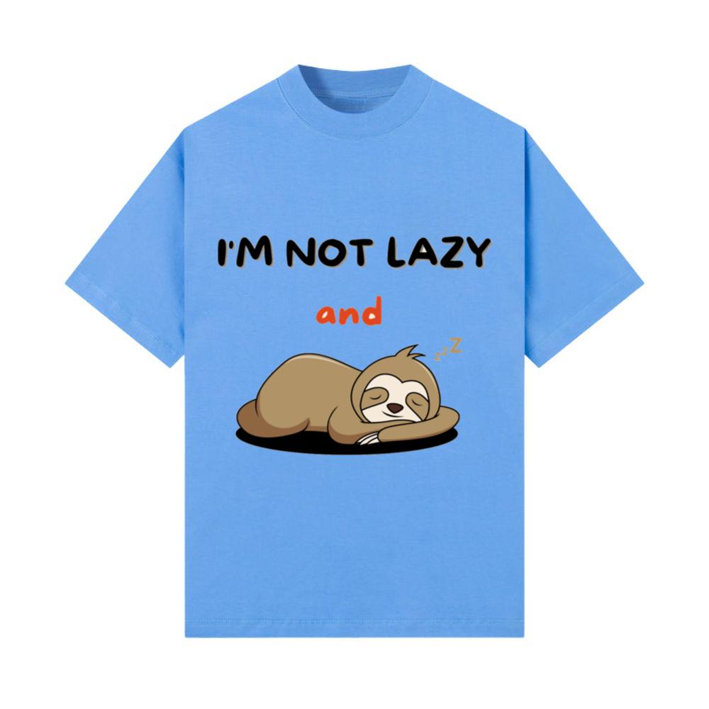 lazy sloth lazy animals t shirt T-Shirt