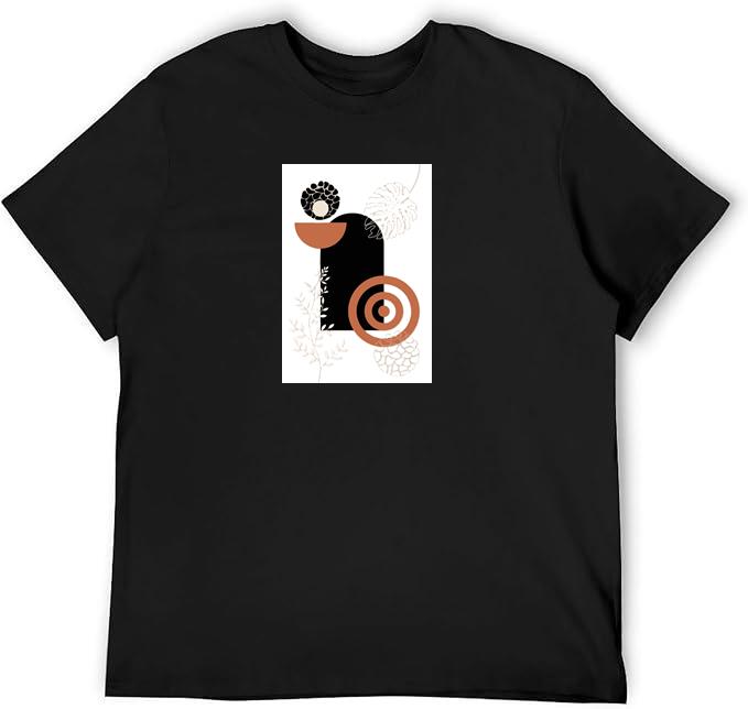 Leaves, Branches, and Circles with Shapes T-Shirts