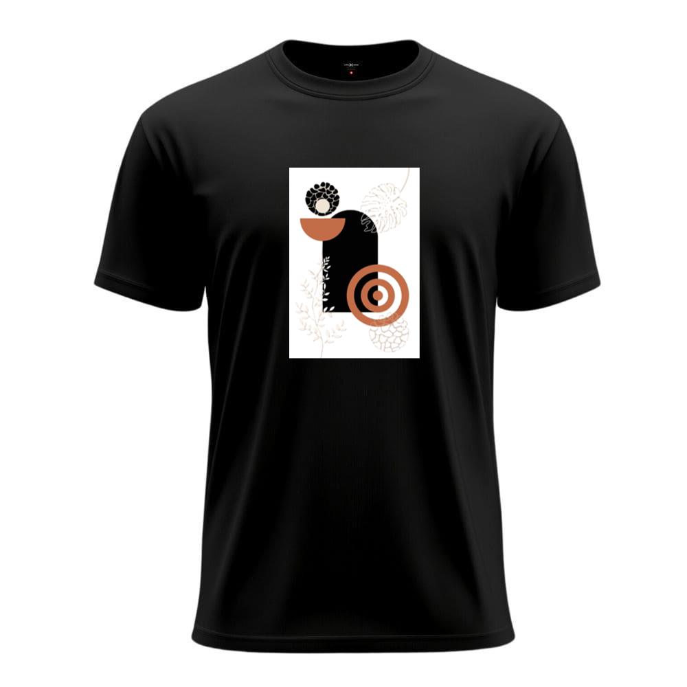 Leaves, Branches, and Circles with Shapes T-Shirts