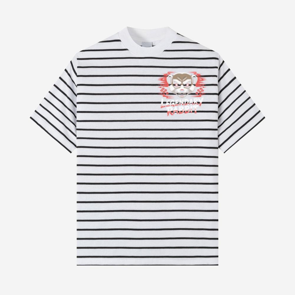 Legendary Rabbit Retro Animal Graphic T-Shirt - Image 3