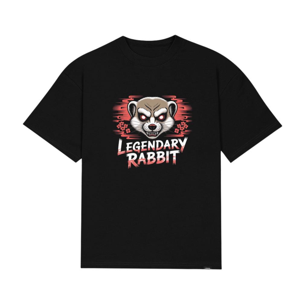 Legendary Rabbit Retro Animal Graphic T-Shirts