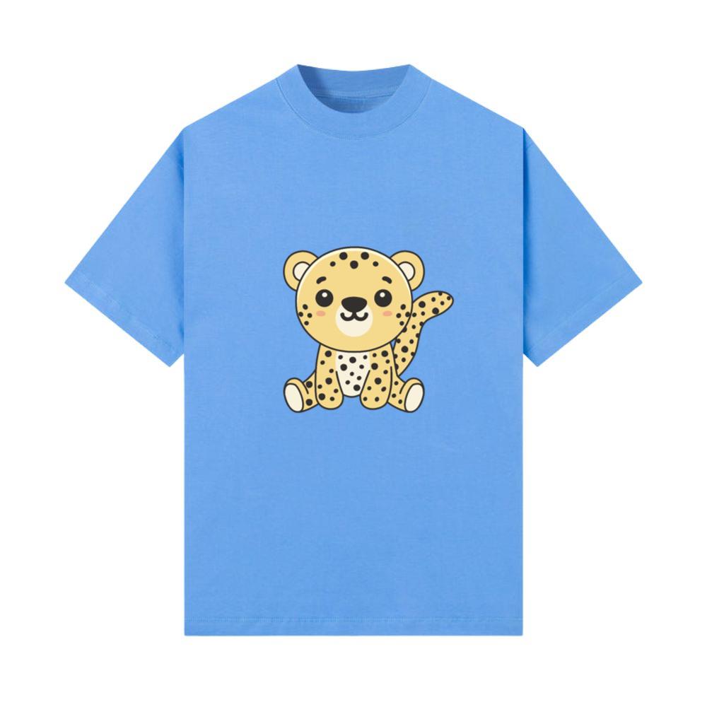 Leopard Cute Animals For Kids Manga Leopards T-Shirt
