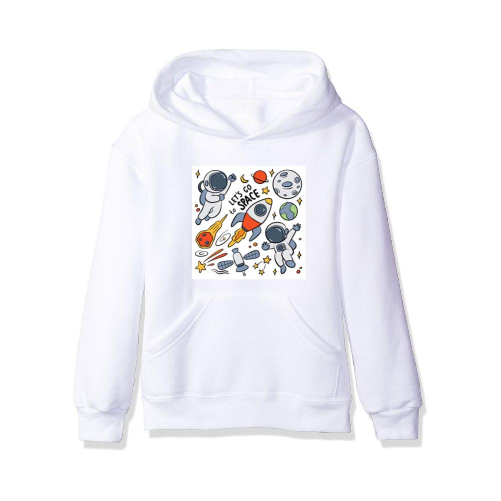Let's Go to Space Doodle Adventure Hoodies