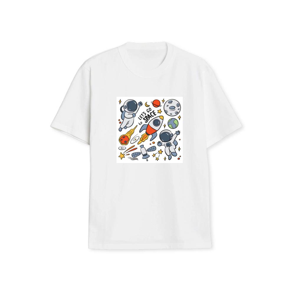 Let's Go to Space Doodle Adventure T-Shirts