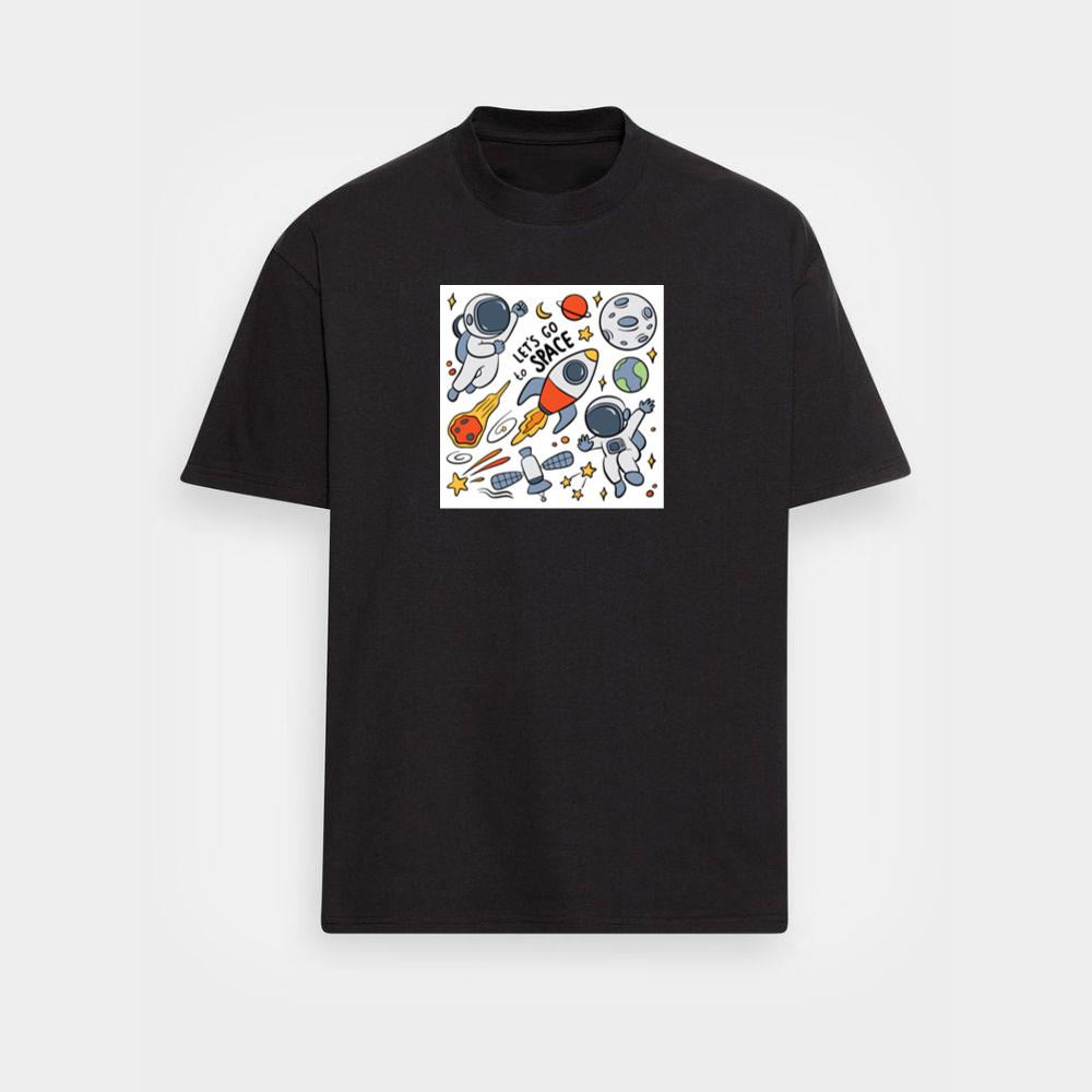 Let's Go to Space Doodle Adventure T-Shirts
