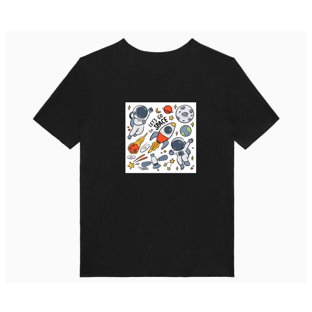 Let's Go to Space Doodle Adventure T-Shirts