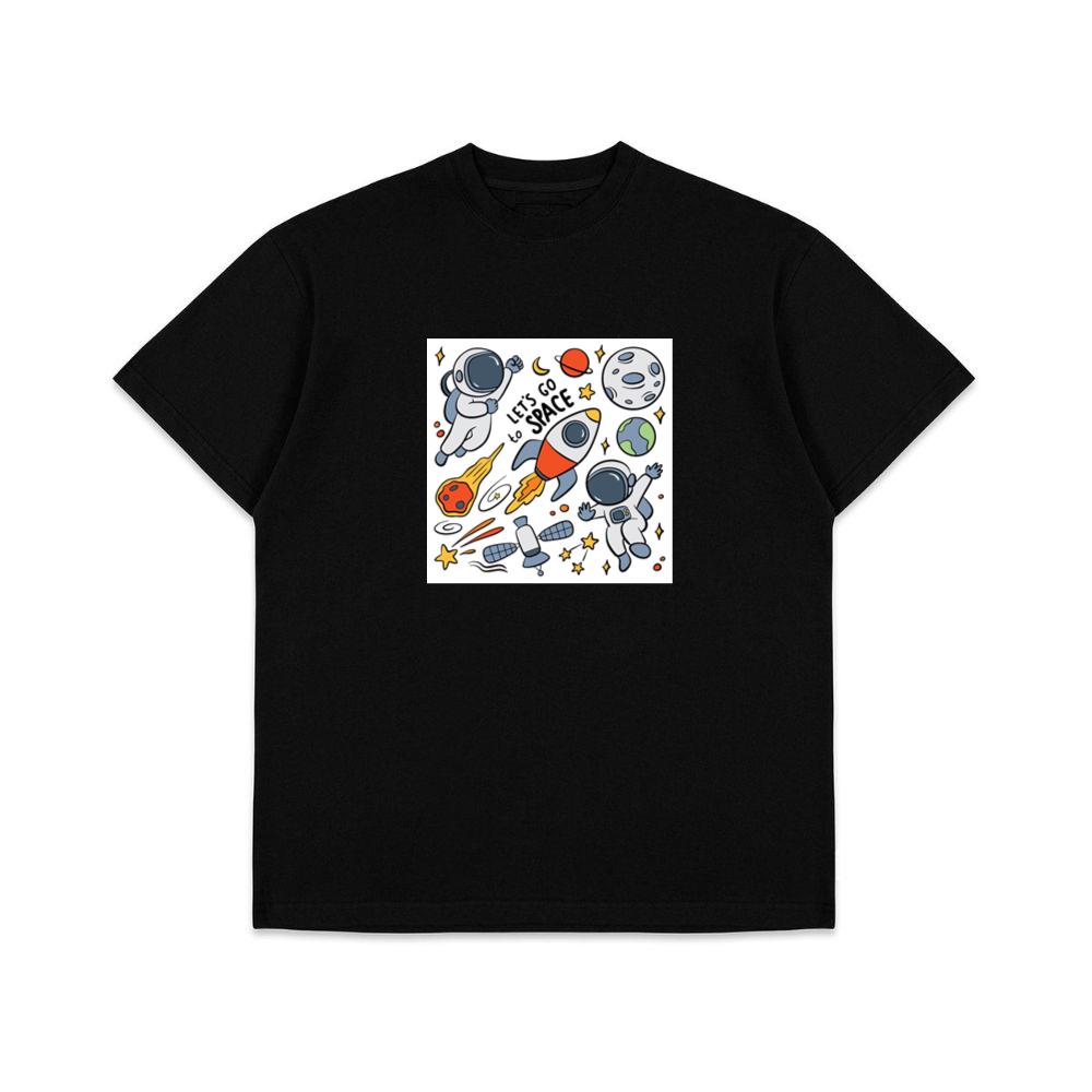 Let's Go to Space Doodle Adventure T-Shirts