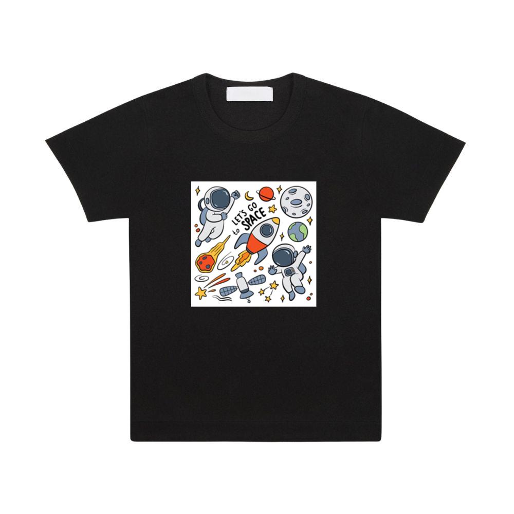 Let's Go to Space Doodle Adventure T-Shirts