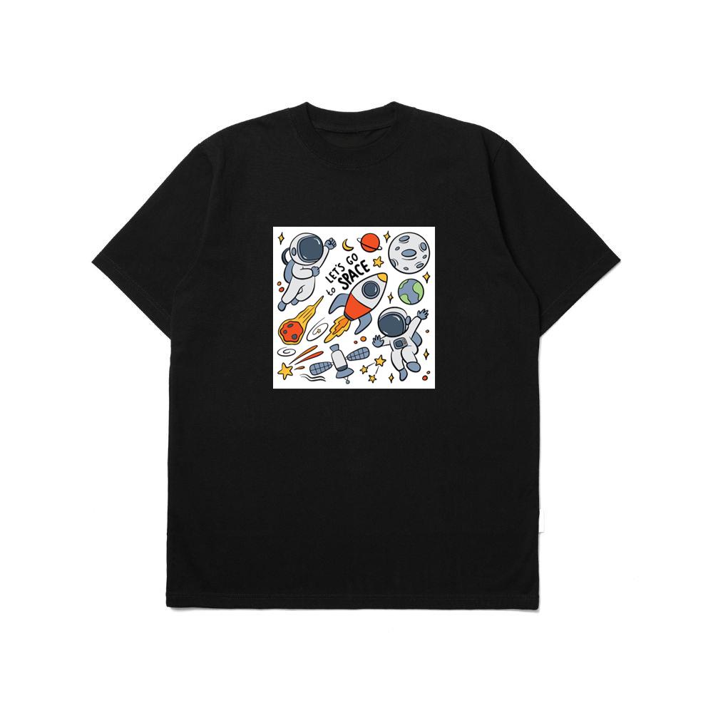 Let's Go to Space Doodle Adventure T-Shirts