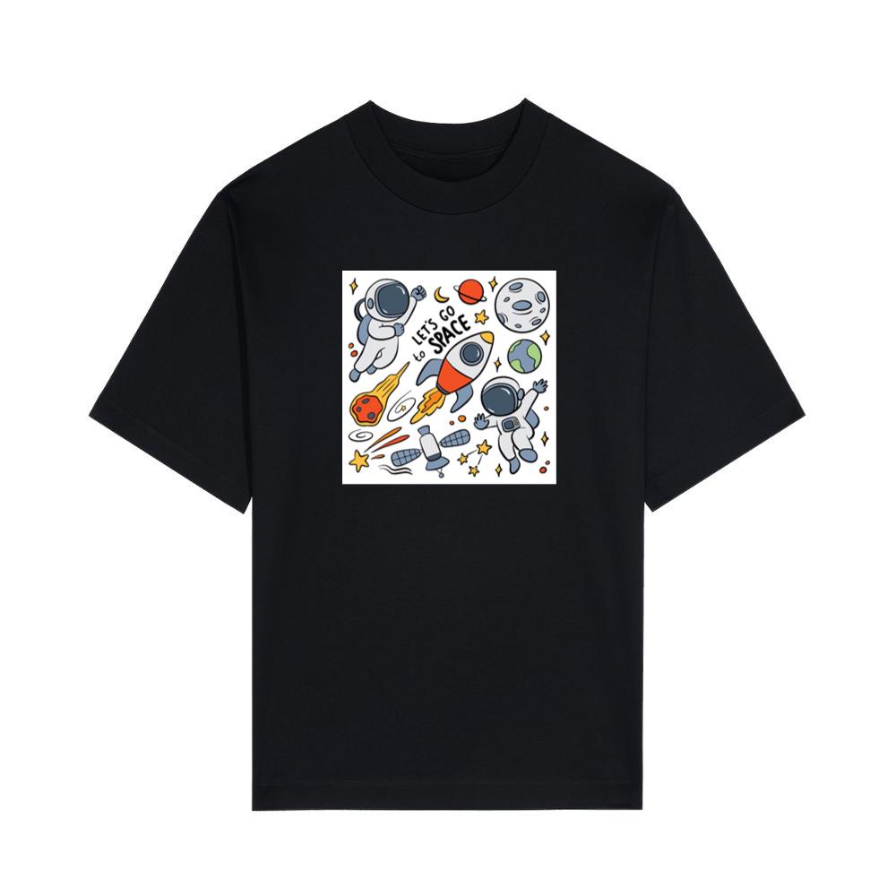 Let's Go to Space Doodle Adventure T-Shirts