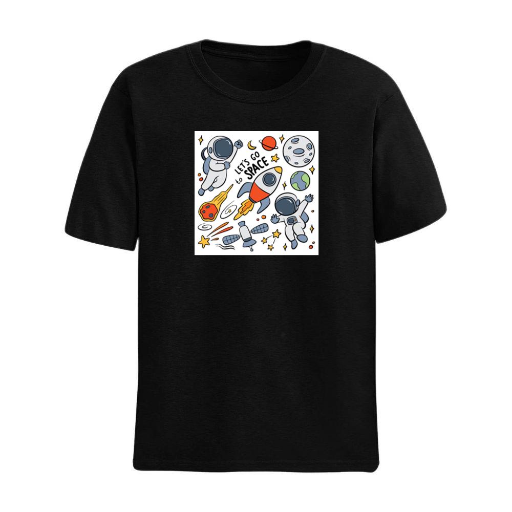 Let's Go to Space Doodle Adventure T-Shirts