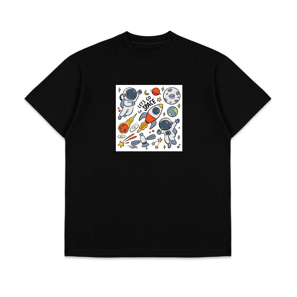 Let's Go to Space Doodle Adventure T-Shirts