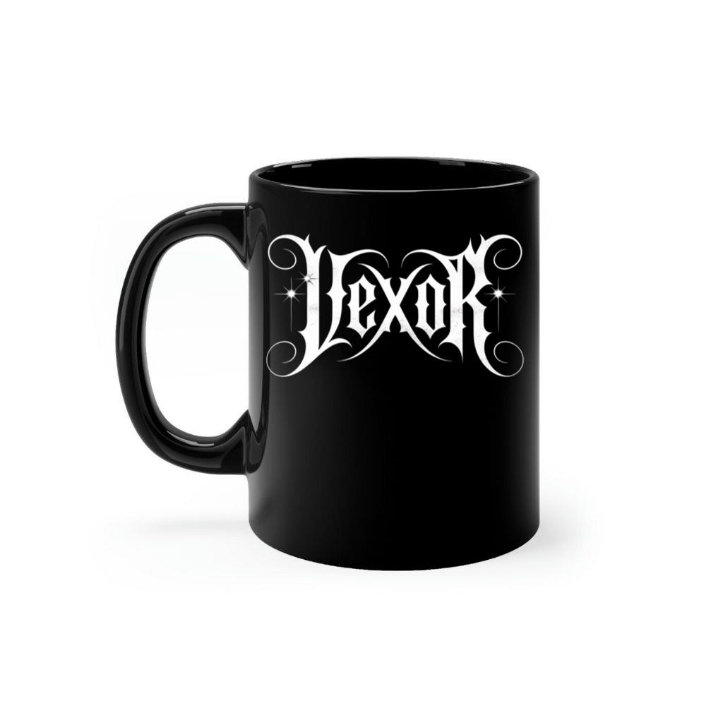 Lexor Gothic Typography Design Mug