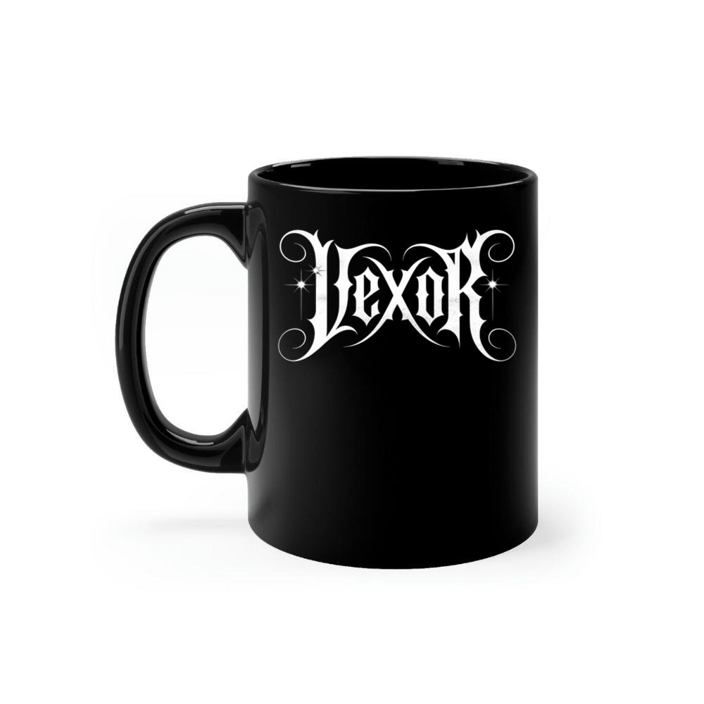 Lexor Gothic Typography Design Mug
