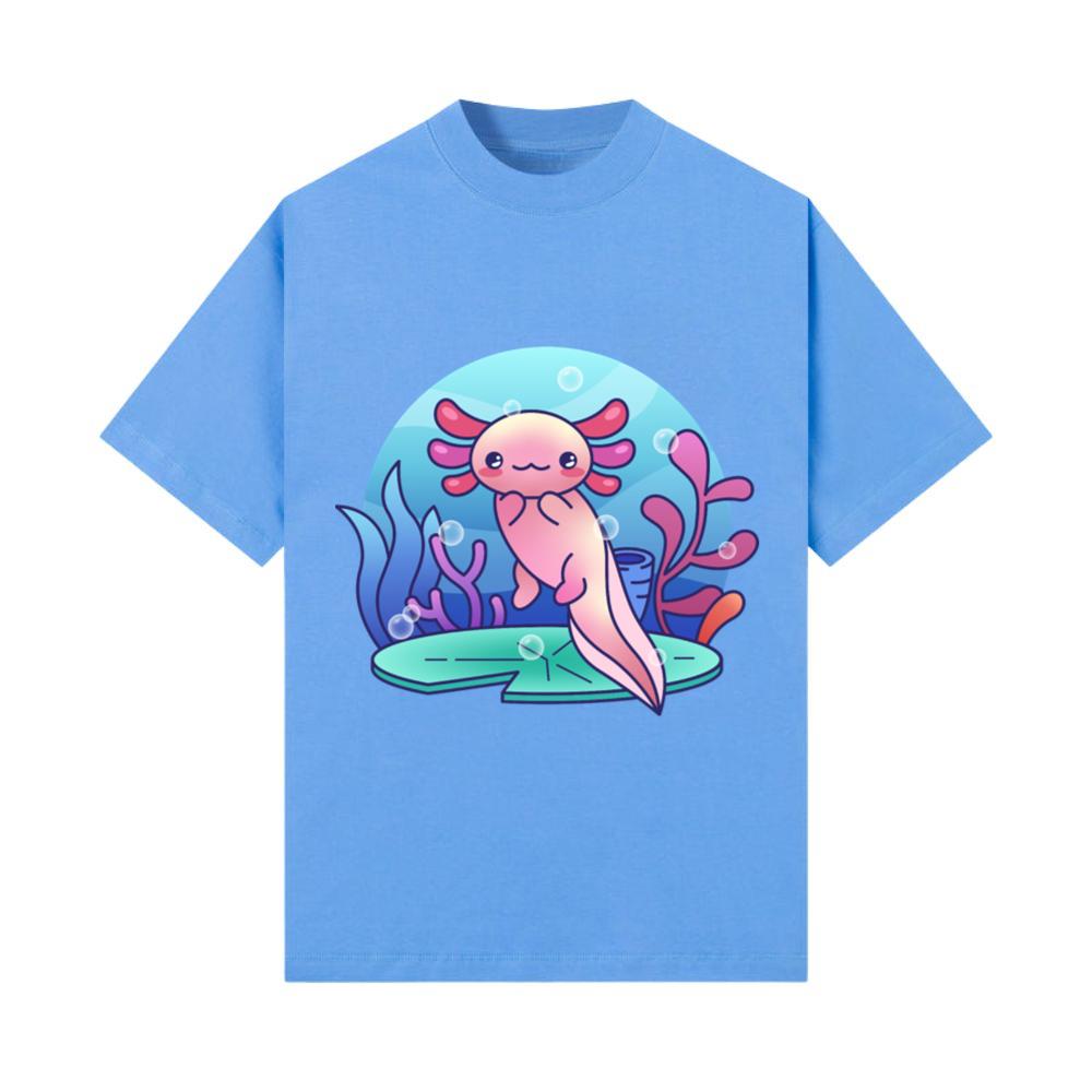Life of Axolotl Anime Design for Axolotl Lovers T-Shirt