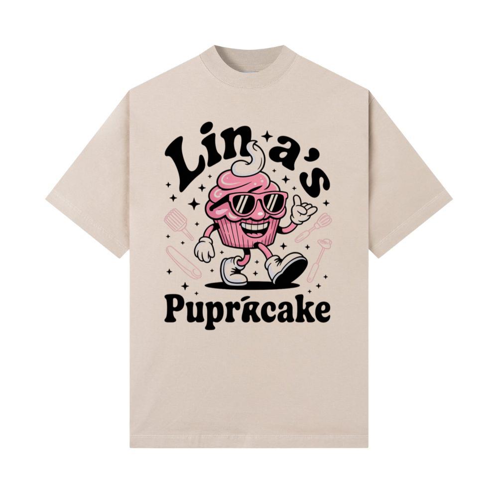 Lina’s Pupcake Cartoon Character Cute Graphic T-Shirt - Image 3