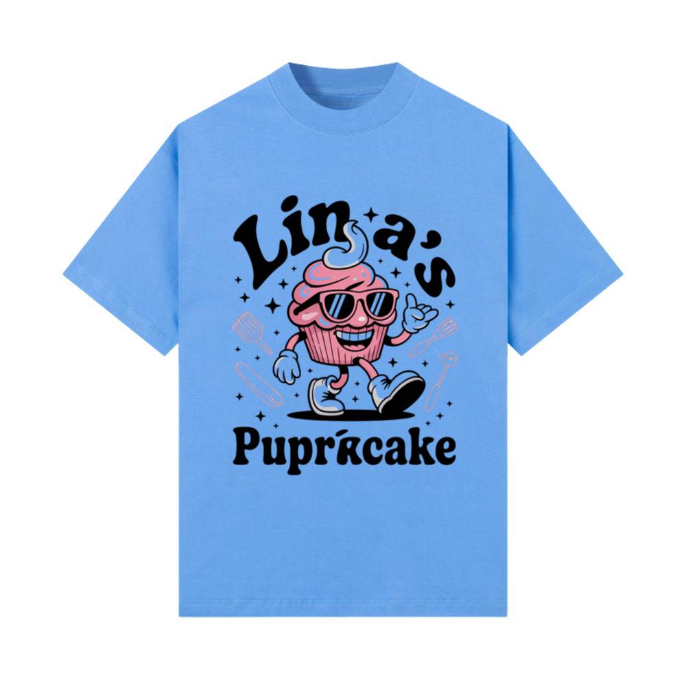 Lina’s Pupcake Cartoon Character Cute Graphic T-Shirt