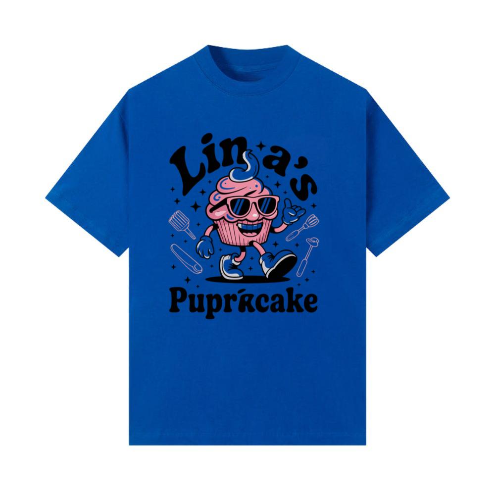 Lina’s Pupcake Cartoon Character Cute Graphic T-Shirt