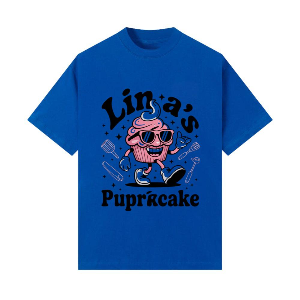 Lina’s Pupcake Cartoon Character Cute Graphic T-Shirt