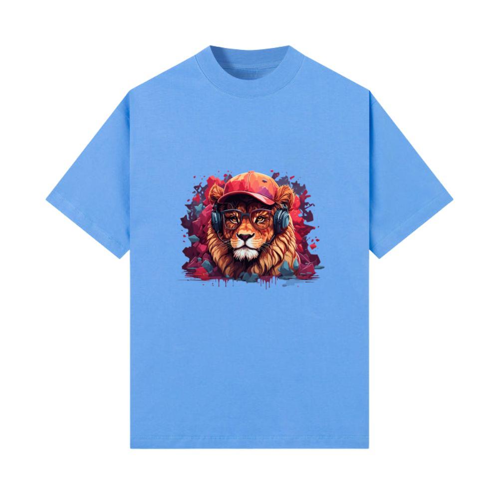 lion animal art I cool cute lion T-Shirt