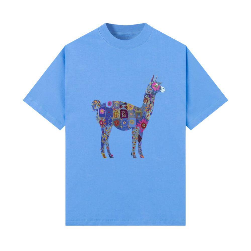 Llama Alpaca Animal Vintage Gift T-Shirt