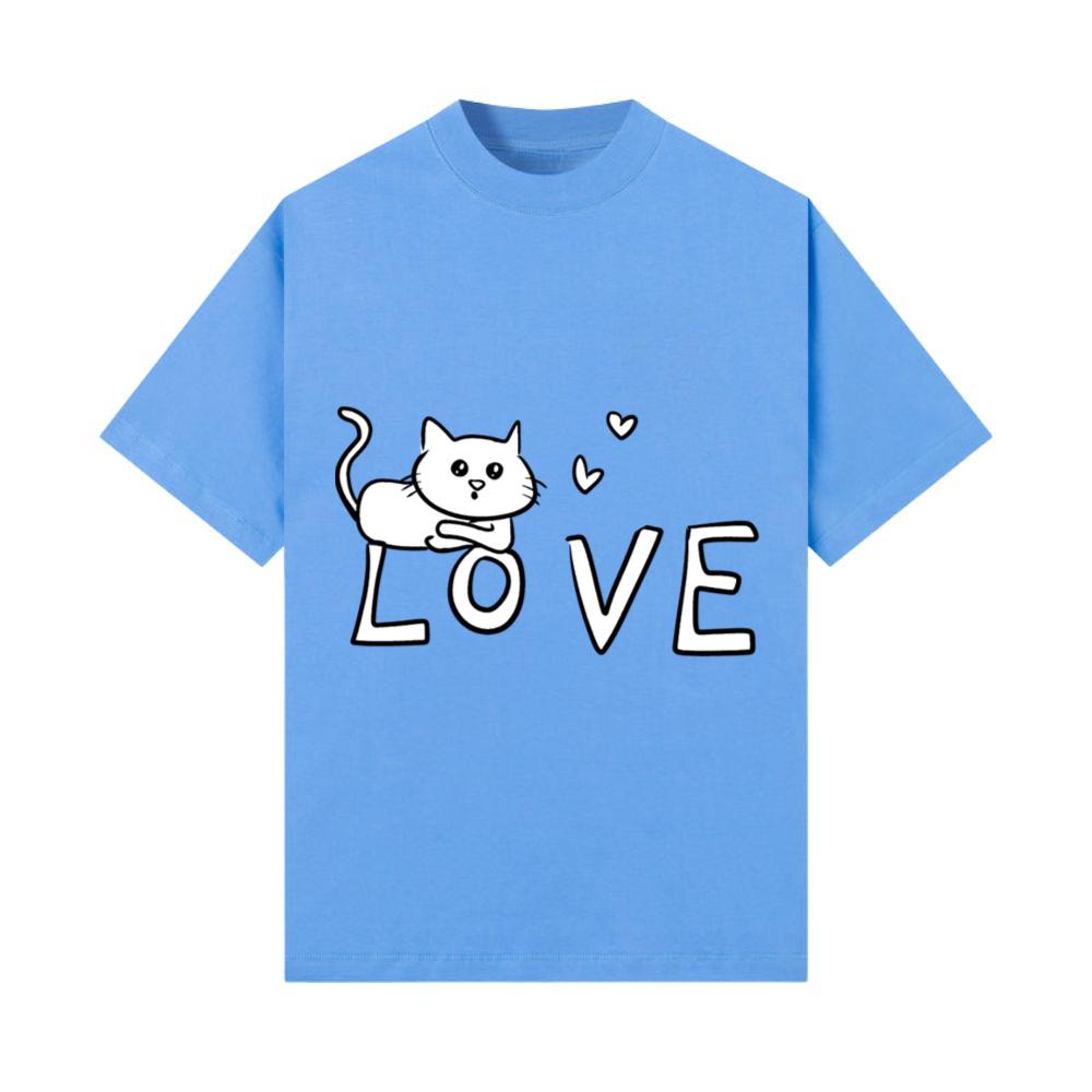 Love cat animal symbol T-Shirt