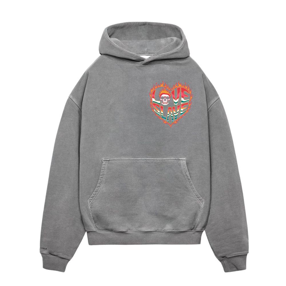 Love Slave Burning Heart Gothic Artwork Hoodies