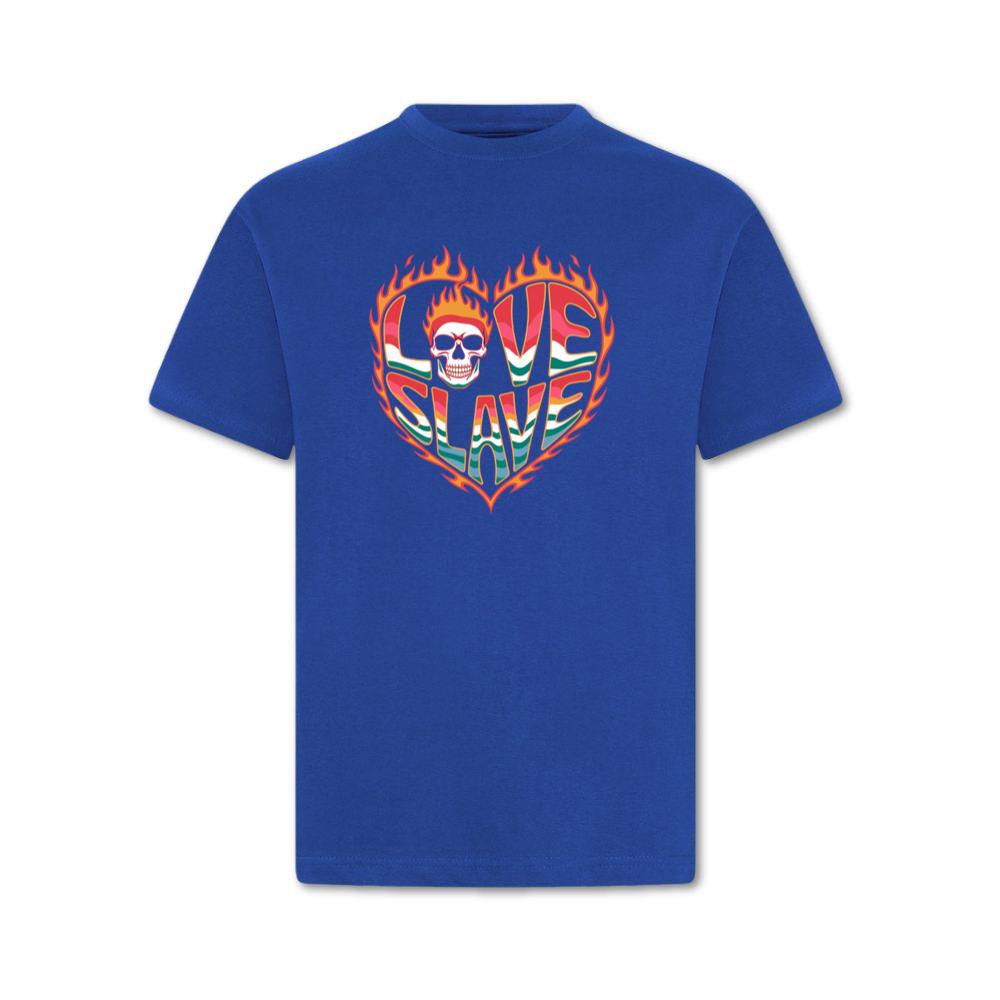 Love Slave Burning Heart Gothic Artwork T-Shirt