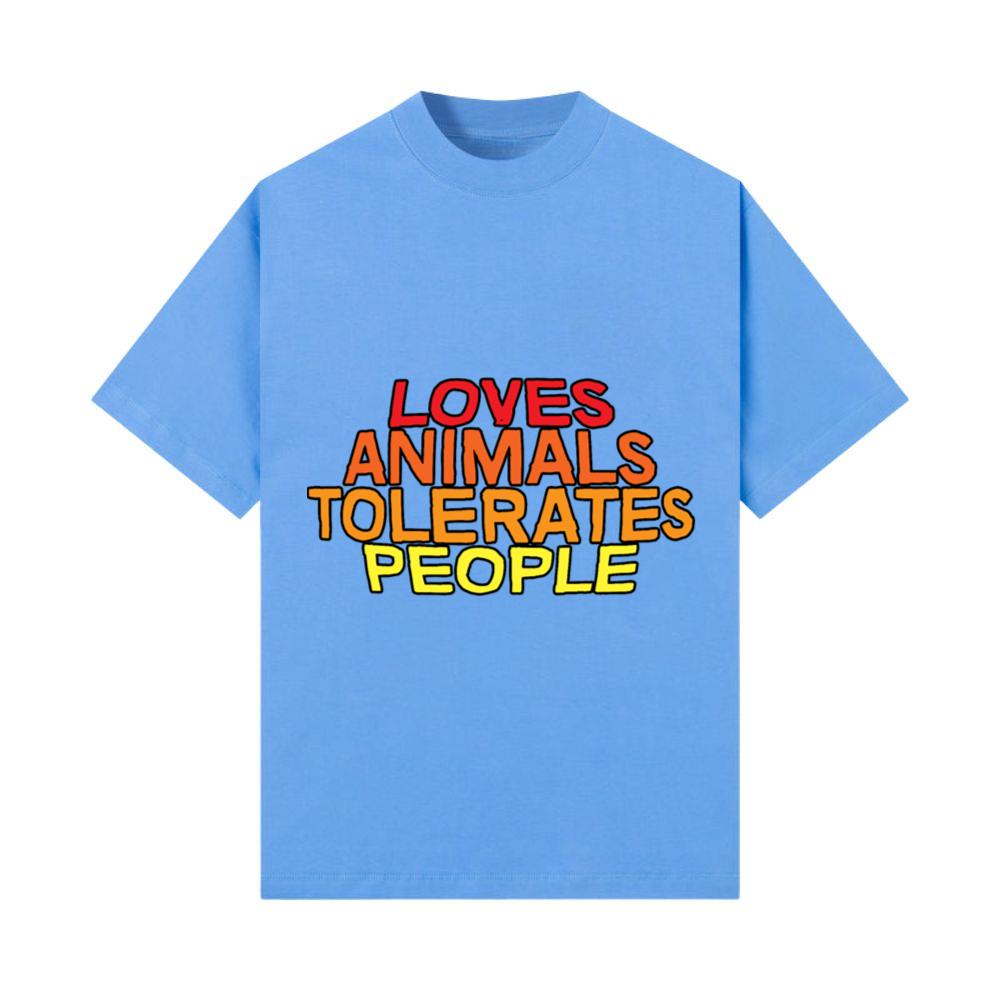 Loves Animals Tolerates People T-Shirt